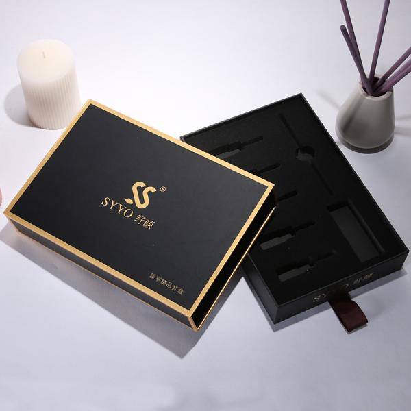 Rigid Gift Box Printed Hard Board Packaging For Cosmetics Custom