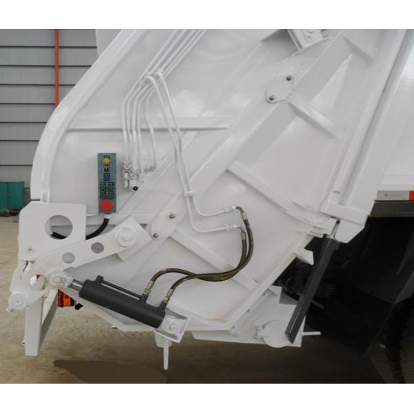 camion d'enlèvement de déchets de nourriture du compacteur 12CBM avec la basse consommation de carburant