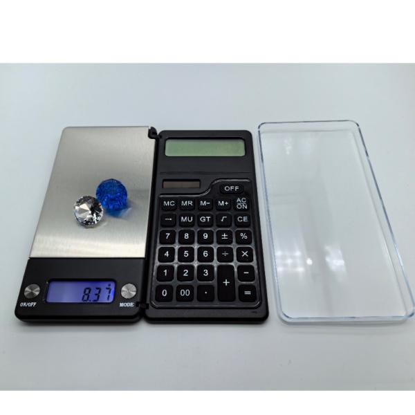 Balanza de peso de joyería digital gramos con calculadora 500g/0.01 Mini Balanzas de bolsillo electrónicas y certificado CE ROHS FCC UKCA