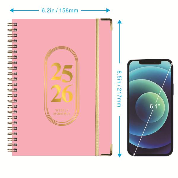 Carnet d'étudiants avec papier de style artistique de couleur personnalisée