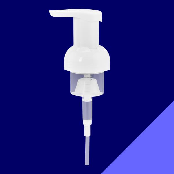 Распределитель мыла полиэтилена мини пенясь, круглый насос распределителя мыла