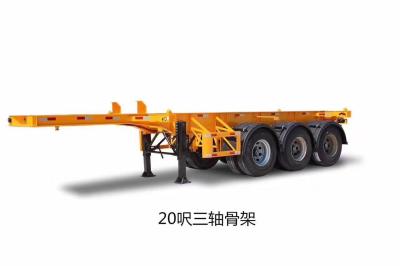 Semi Truck Trailer Container Chassis with 1310mm Wheel Base and Wabco Relay Valve