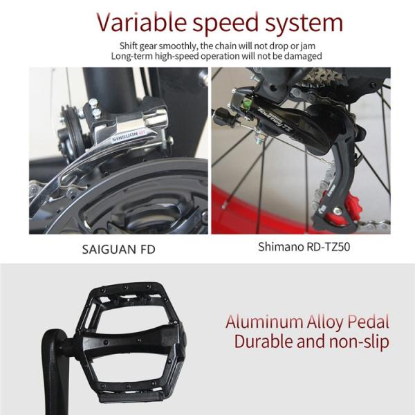 Brushless Geared Folding Fat Tire Electric Bike 750 Watt , OEM Folding Fat Ebike