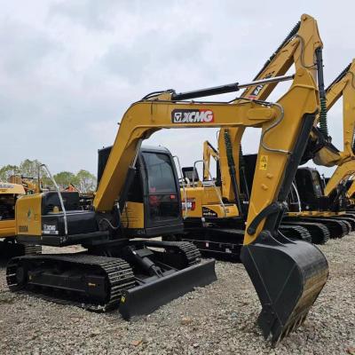 Construção máquina de escavadeira usada CHOM Xe85da Excavadora potente