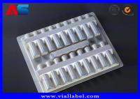 Cor transparente do espaço livre plástico da espessura da bandeja 60 de Pen Cartridge Blister Clamshell Packaging um