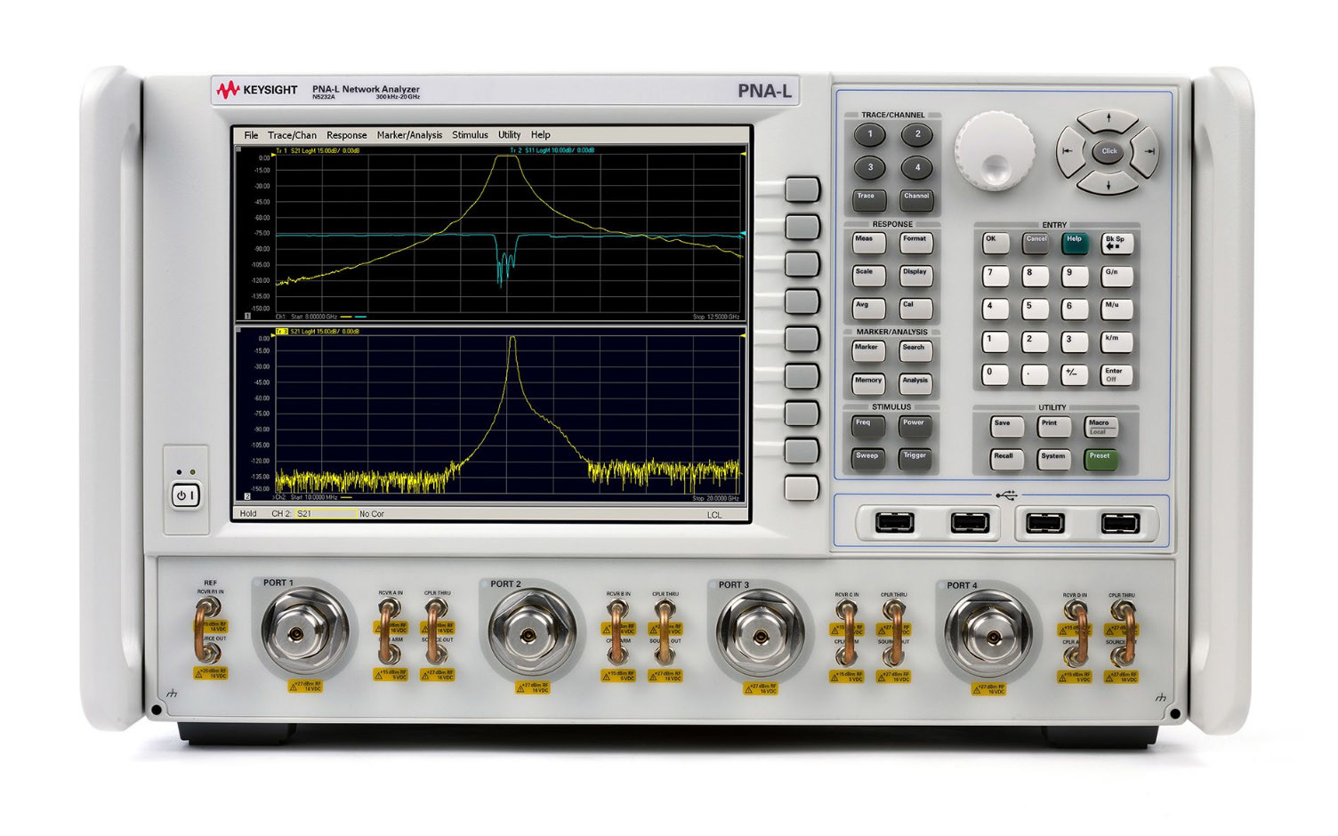 Анализатор сети микроволны N5232A PNA-L анализатор сети вектора 20 GHz Handheld