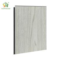 Plancher de vinyle SPC 5 mm, 7x48 pouces, imperméable, système de verrouillage clic, pour espaces résidentiels et commerciaux