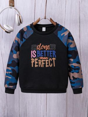 Daily Wear Kids Hoodies Sweatshirts Machine Washable 400gsm
