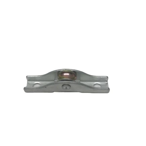 Iraq Market Hot Sales Screen Window Hardware Single U Shape Iron Wheel Zinc Plated Housing Steel Sliding Door Wheels