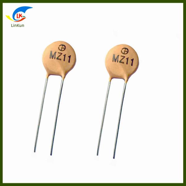MZ11 75C 100-300Ω Heat-Resistant PTC Thermistor For Communication PTC Thdrmistor For Surge Current Suppressin