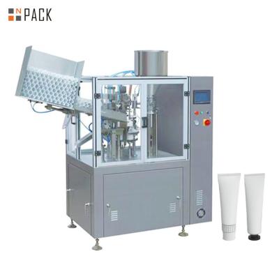 Rotary Structure Automatic Tube Filling And Sealing Machine For Plastic Aluminum Tubes
