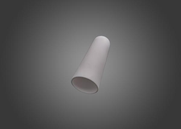 High Heat Proof Yttrium Oxide Ceramic Large Diameter Ceramic Tube For Oven Heating