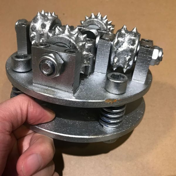 5 Inch Hand Grinder Bush Hammer Plate for Concrete Edge Texturing