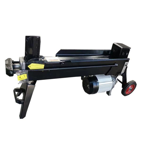 Portable Split Wood Log Splitter 7.5 T Electric Hydraulic Wood Splitting Machine