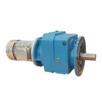 R77 Motor de engranajes de alta eficiencia de la serie R Reducción de velocidad de costado de dientes rígidos