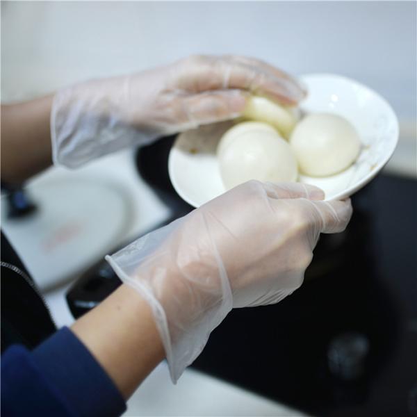 Vinyl Powder Free Disposable Gloves , Vinyl Gloves Food Safe Puncture Resistance