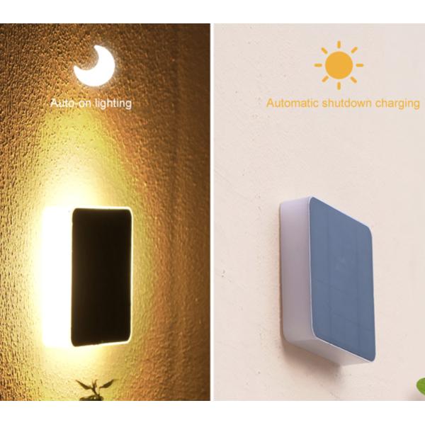 Wall Outdoor Solar Powered Garden Lights Sconce Motion Sensor Wireless 60W Waterproof