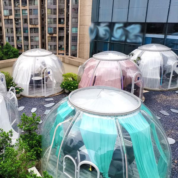 Transparent pc Panoramic Star Room Homestay Hotel net Red Bubble House awning outdoor tent