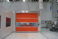 Porte industrielle à grande vitesse en acier inoxydable 304 pour une utilisation intérieure et extérieure