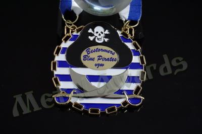 Anti Rust Custom Medal Maker Virtual Race Medals Smooth Back Side