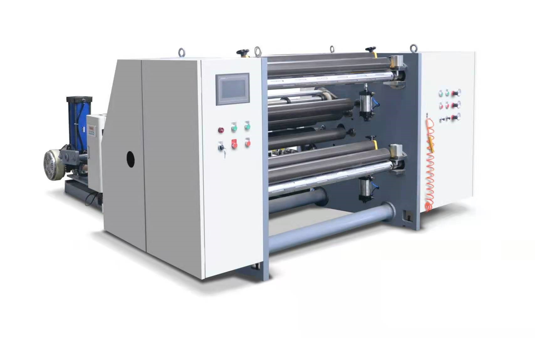 ЛЮБИМЕЦ HJ-1100A-III разрезая машину 0.5mm Rewinder ширина 450m 20 до 1100mm/минута