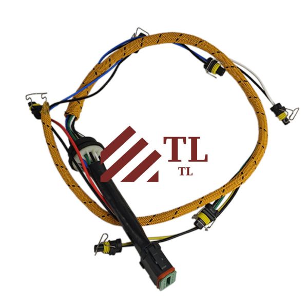 Excavator Wiring Harness Engine Cable 1538920 153-8920 For CATT  C7 3126 3126B 3126E Engine Fuel Injector Wire Harness