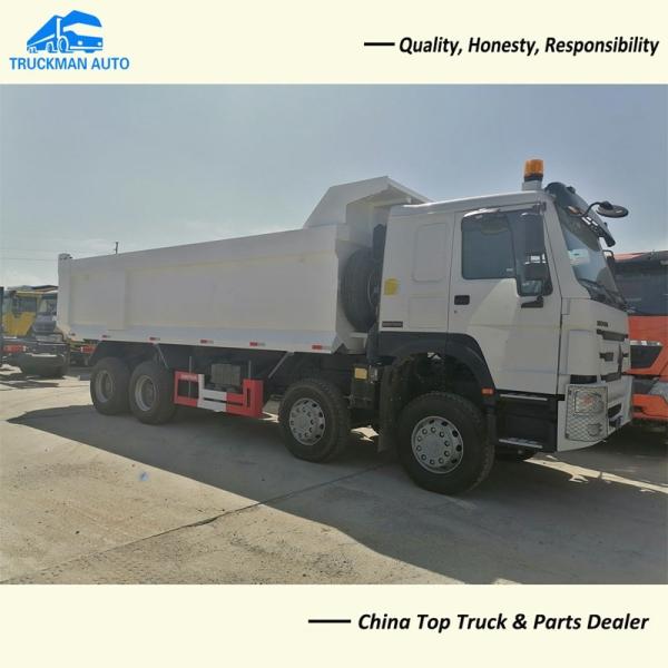 Euro 2 Engine 40 Ton 371hp Sinotruk Howo 8x4 Dump Truck