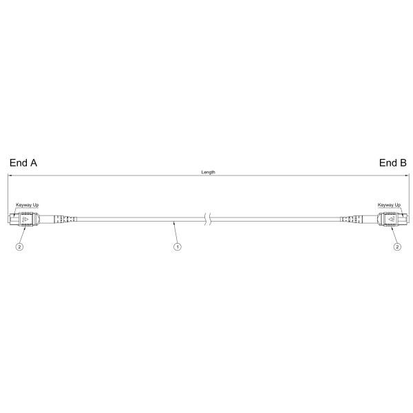 цвет Aqua кабеля ядра OM3 MPO куртки 12 3.0mm LSZH для взаимодействия 40/100G
