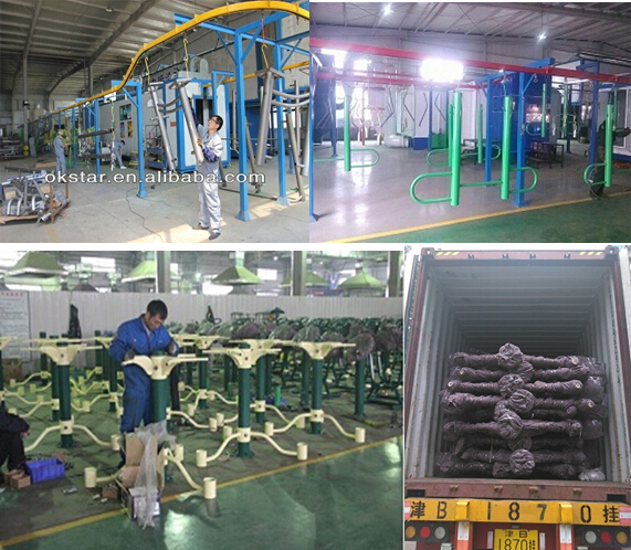 Outdoor Fitness equipment Waist and Back Massager for Outdoor playground