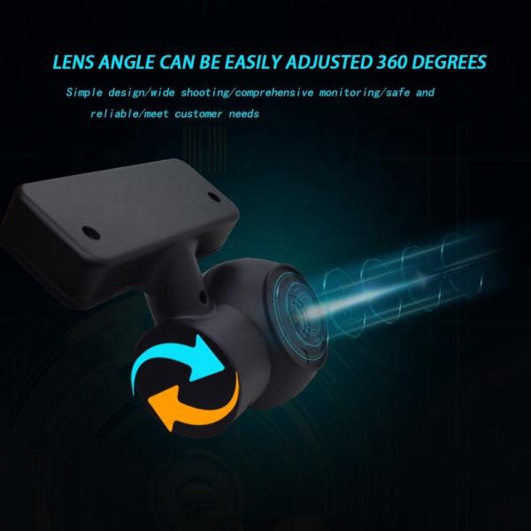 AHD 360 Degree Wide Angle Car Reverse Camera IR Night Vision Built-in MIC