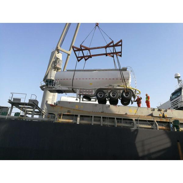 Cheap 50m³ 60 ton Bulk Cement Delivery Semi Trailer from China Dongfeng