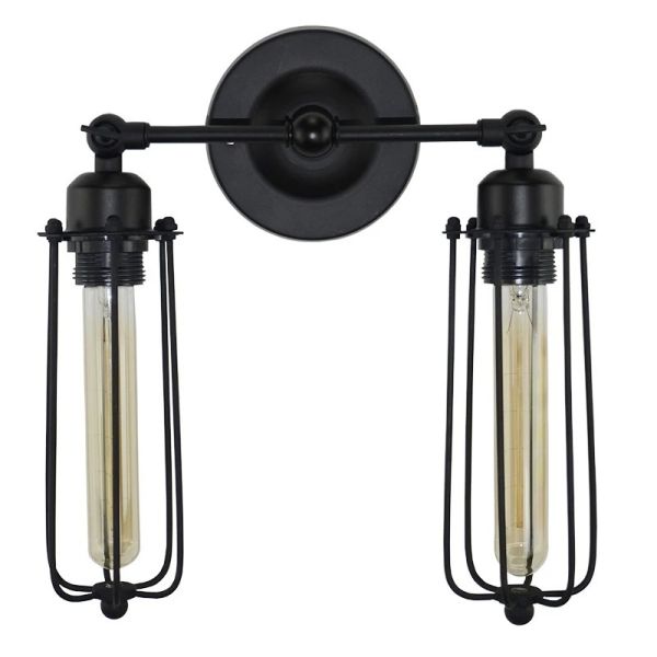 Corridor Staircase Restaurant Loft Bedroom Bedside Lamp Retro Industrial Iron Wall Light(WH-VR-144)