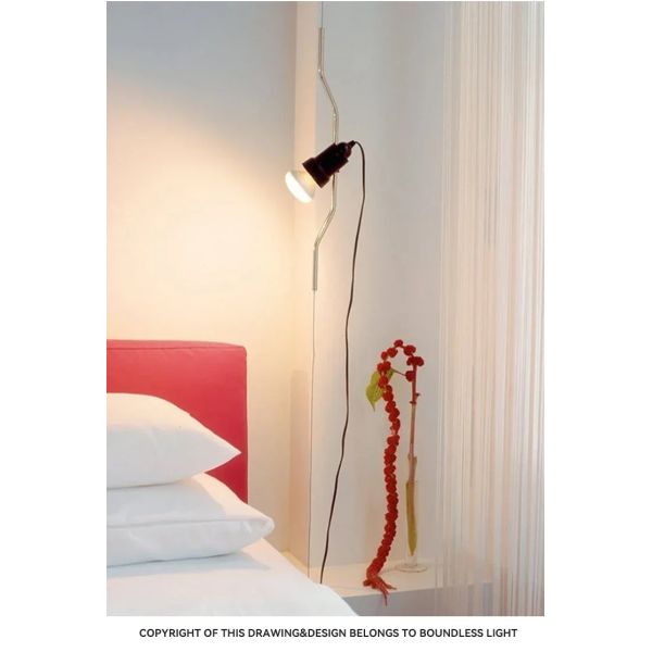 Italian Parentesi Pendant Lamp for Bedroom Bedside Lamp（WH-AP-663）