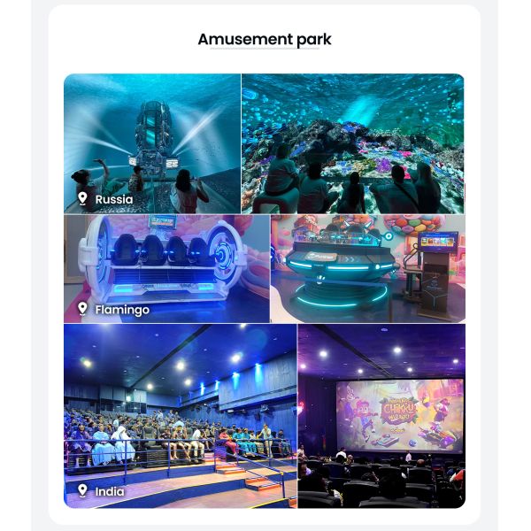 Virtual Reality Flight Simulator Amusement Park Rides Double Seats VR Flying Game Machine