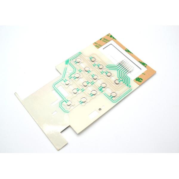 シルク スクリーンの印刷表面が付いている防水金属のドームの膜スイッチ