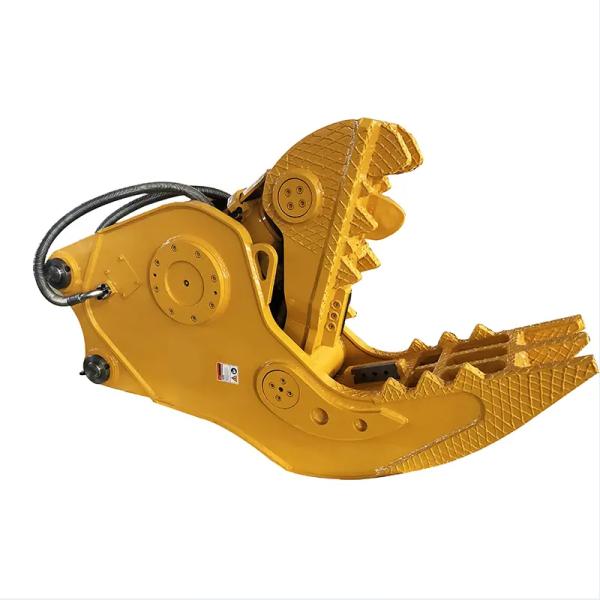 Food Beverage Shops Demolition Concrete Crushing Shear Excavator Hydraulic Pulverizer