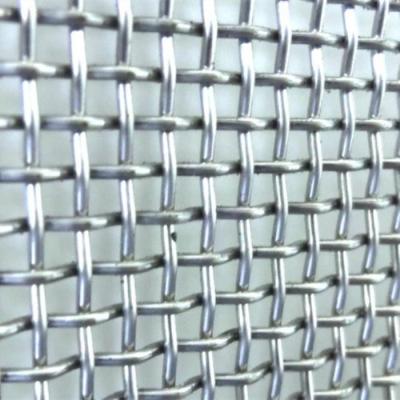 304 Stainless Steel 3x3 mm 10x10mm Galvanized Crimped Woven Wire Mesh