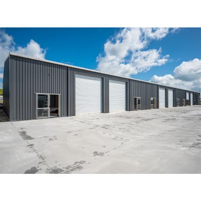 Almacén de estructura de acero personalizado con explosión de bolas y estructuras Tekla Xsteel V12.0.etc Diseño