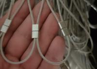 1.2mm SS 7*19 Mesh Size 20mm Flexible Stainless Steel Cable Mesh For Fence