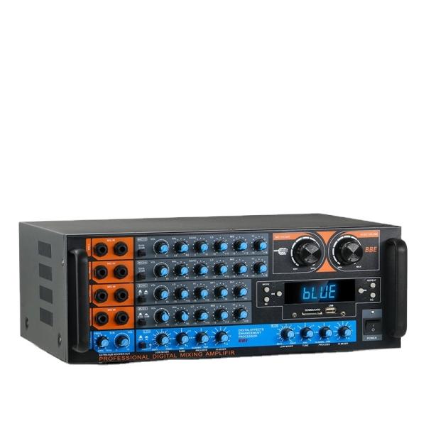 ZX-12B 4.0 Channel 800W HiFi Audio Amplifier Hot-Selling High-Power BT Wireless Home Audio Large Digital Receiver Amplifier