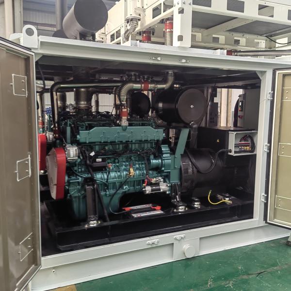 200kw 250kw 300kw 400kw 700kw 1 Mw 1200kw Weichai Turbina a gás natural Geradores de energia elétrica