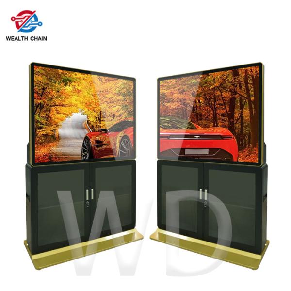 49 Inch 2160P Android 2GB RAM Floor Standing Digital Signage With File Cabinet