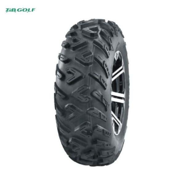 10 Inch Street  Golf Cart Street Tires Non - Directional Angled OEM Service