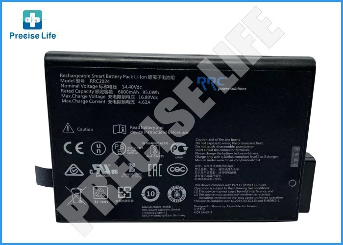 Aeonmed RRC2024 battery Aeonmed VG55 VG60 VG70 ventilator RRC2024 Rechargeable battery