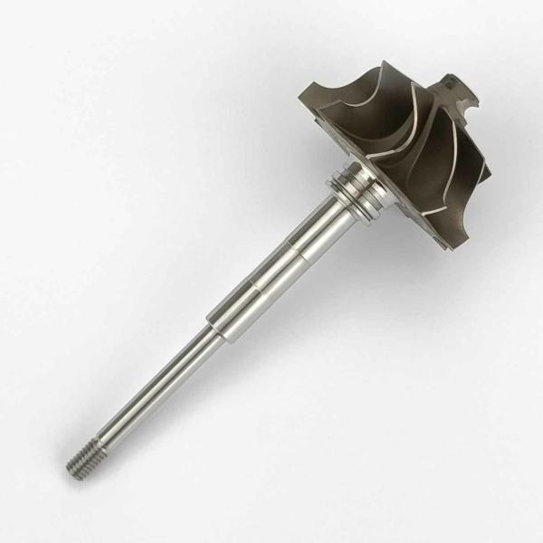 MS-TECH Turbo T2 eixo de roda da turbina 435354-0010 Ind 53 mm Exd 38.55 mm As lâminas9
