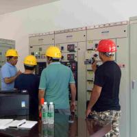 Generador hidráulico horizontal de la central hidroeléctrica de la cabeza del agua baja de la turbina 3550KW