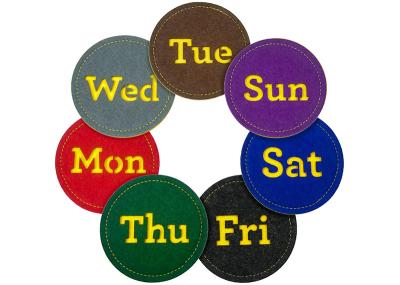 10*10cm Absorbent Nonslip Felt Coasters Table Decoration