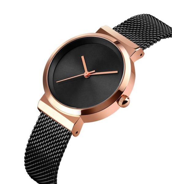 quartz watch ladies 1595 Best Selling Quartz Watch Women Band Mesh Luxury Rose