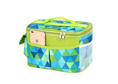 600D Polyester Lunch Cooler Bags SGS Certificated With 8mm EPE Pearl Sponge