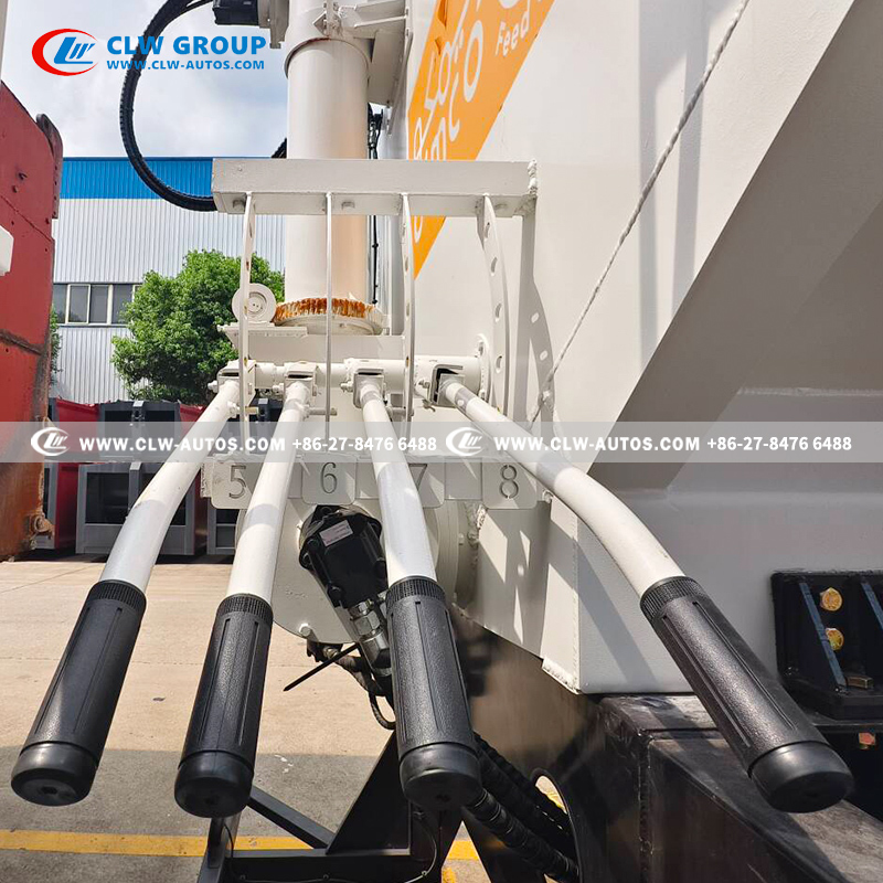 66 CBM Animal Bulk Feed Trailer for Poultry and Livestock Feed Transport